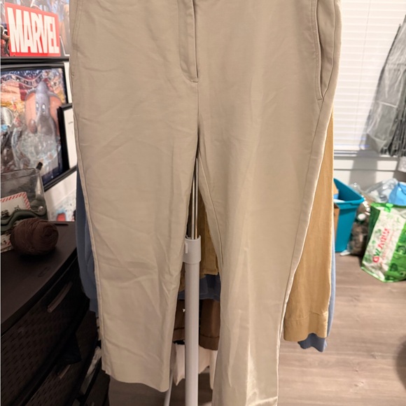 Rachel Zoe Cropped Tan Jeans - Picture 2 of 9